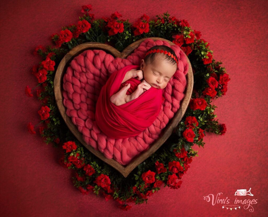 Thematic Newborn best baby photoshoot in Bangalore by Vinu's Images