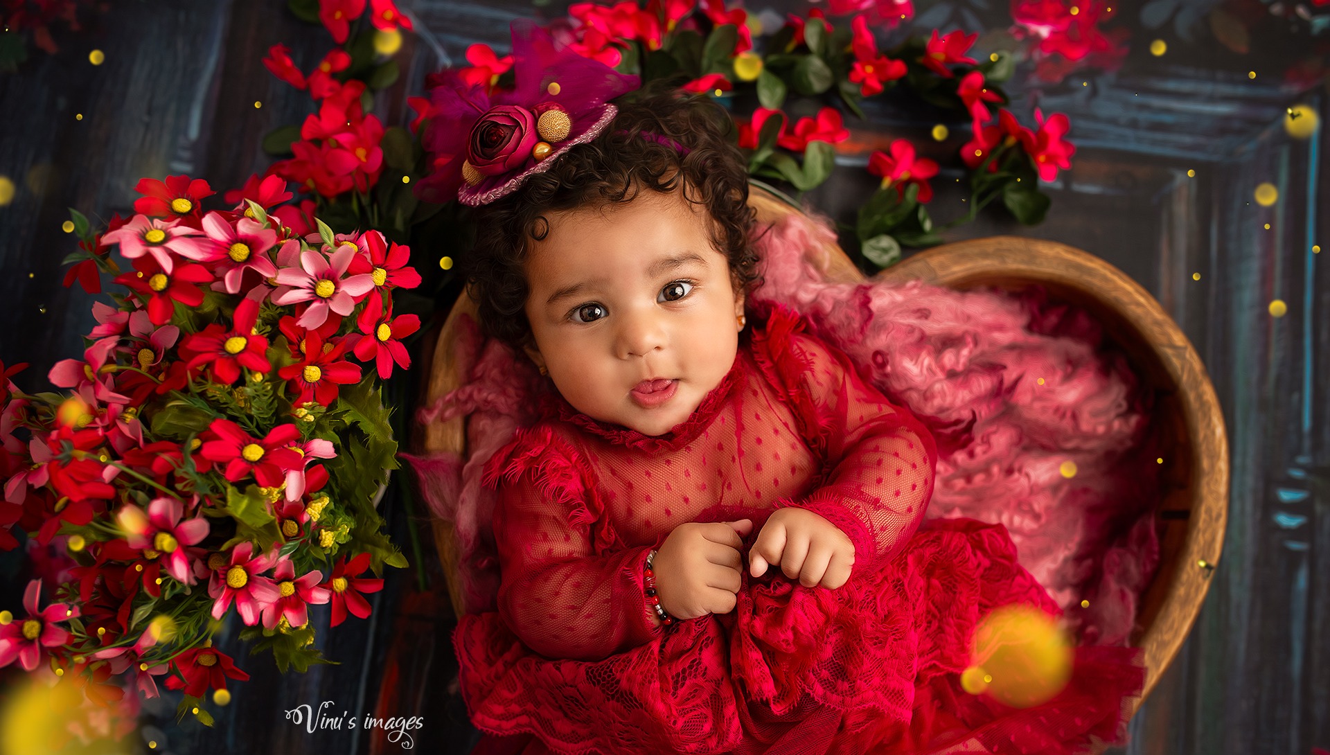 INFANT BABY MILESTONE PHOTOSHOOTS - Vinu;s Images